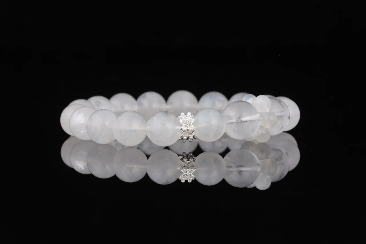 白幽靈白水晶手串生辰定制專屬客製天然水晶 5
