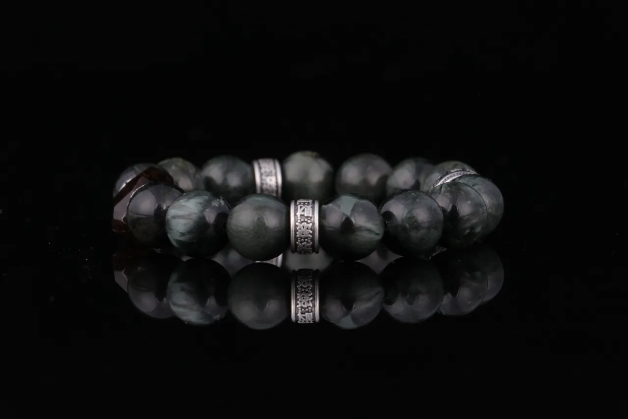 陽起石天然水晶手串專屬客製生辰定制 4