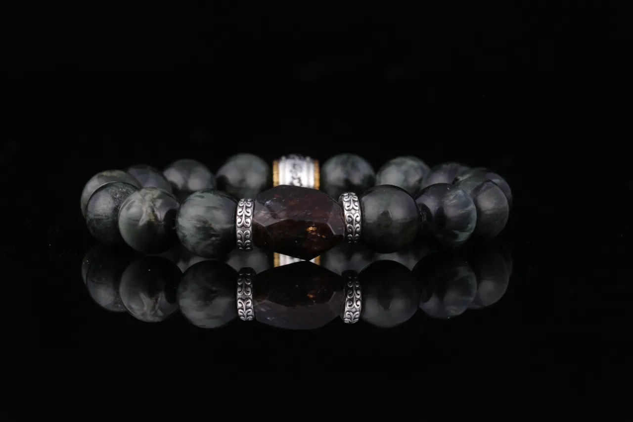 陽起石天然水晶手串專屬客製生辰定制 5