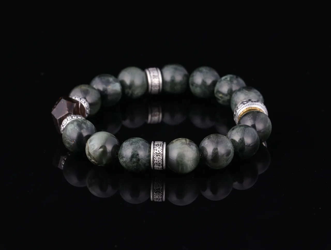 陽起石天然水晶手串專屬客製生辰定制 8